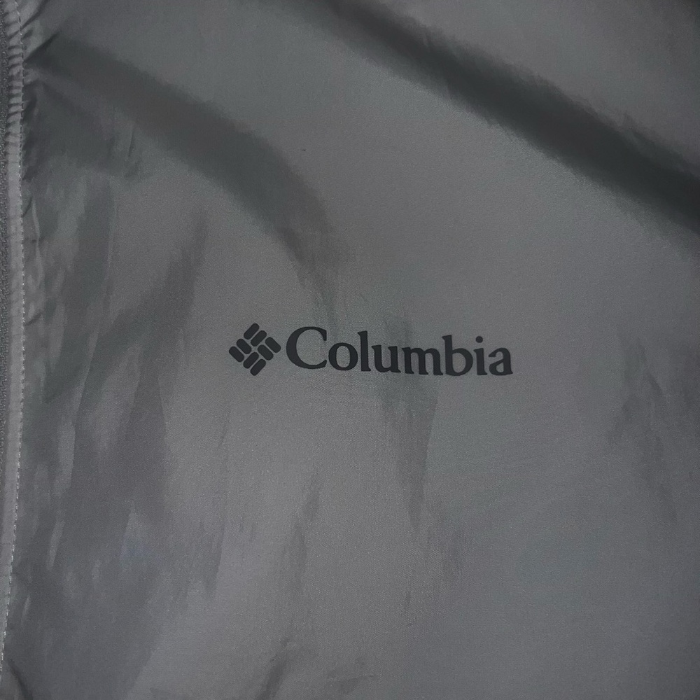 Columbia Windbreaker Gray Jacket